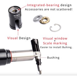 RISK amortizatoriaus įvorės išėmimo ir montavimo rinkinys KROXNE - 3  