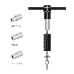 Tool for installing and removing bushings or press-in bearings made by Lebycle in aluminum and metal KROXNE - 1  