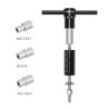 Tool for installing and removing bushings or press-in bearings made by Lebycle in aluminum and metal KROXNE - 1  