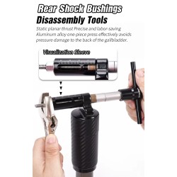 Monteren en verwijderen van bussen of perslagers vervaardigd door Lebycle in aluminium en metaal KROXNE - 4  