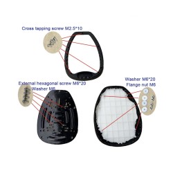 Sedile per monopattino Dualtron Thunder, Ultra, Victor DT2 DT3 Achilleus Compact Minimotors - 8  