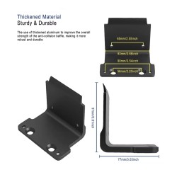 Déflecteur anti-collision en aluminium épais modifié pour Dualtron Thunder, Victor, Achilles, DT3 Minimotors - 14  