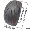 Tubeless-Reifen 100/55-6,5 für Kaabo Wolf Warrior, Nami Burn-e, Dualtron Thunder 2 und Ultra  - 10 
Passend für Kaabo Wolf Warri