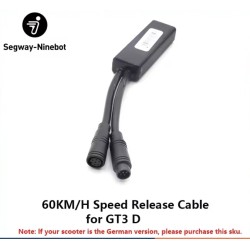 Komplekt rozblokuvannya dlya Segway GT3 D nimetsʹkoyi versiyi, Segway GT3 E, dosyahaye shvydkosti 60 km/hod Segway - Ninebot - 5