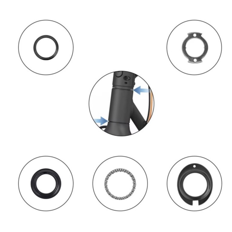 Stuur- en lagerset voor Segway F2, F2 Plus, F2 Pro of vergelijkbaar Segway - Ninebot - 1 Geschikt voor Segway F2, F2 Plus, F2 Pr