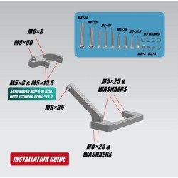 Rooli-amort Ausom DT2 Pro, L2, L2 Max, Kugoo F3 Plus voi sarnane  - 8 
Sobivus: sobib Ausom DT2 Pro, L2, L2 Max, Kugoo F3 Plus j