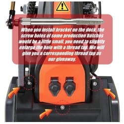 Blažilec krmilnika za Ausom DT2 Pro, L2, L2 Max, Kugoo F3 Plus & podobne e-skuterje, stabilno & varno  - 11  