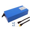 Batteri 48V 19200mah (EVE Cells) til Smartgyro Speedway / Rockway / Crossover, Zwheel eller lignende  - 1 Batteri 48V 19200mah (