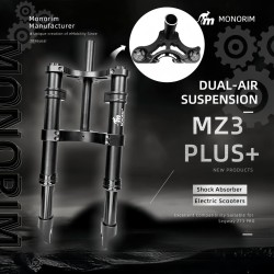 Suspensao dianteira Monorim MZ3 Plus Dual Air para Segway ZT3 mais conforto  - 6  