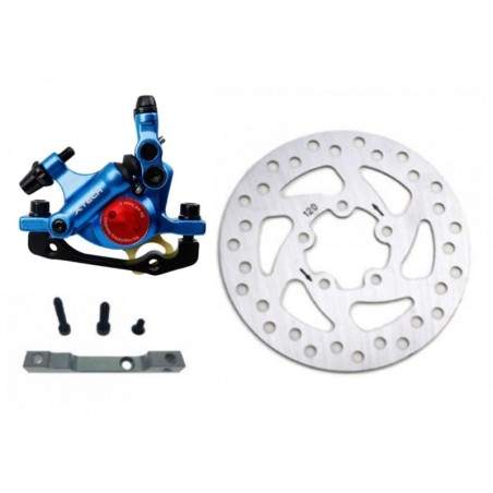 Popoln modri komplet zavor xTech za Xiaomi M365, 1S, Essential, Pro2 ali M365 Pro. ZOOM xTech - 1 Komplet za namestitev Zoom Xte