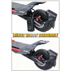 Amortizor cu aer Monorim MZR3 Pro pentru trotineta electrica Segway ZT3 145mm si 165mm  - 4  