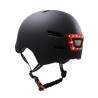 Casco con luce anteriore e posteriore - batteria ricaricabile.  - 2 


 