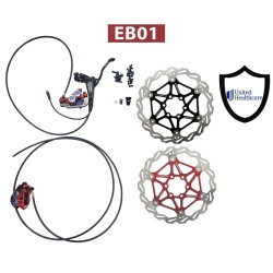 Pŭlen komplekt khidravlichni spirachki Monorim EB01 s 4 butala - lostove, aparati, kabel i spirachen disk Monorim - 6 Pŭlen komp