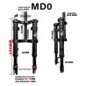 Suspensión delantera Monorim MD0 Coil Spring 490mm x 165mm  - 2 
Compatibilidad: suspensión delantera Monorim MD0 Coil Spring 49