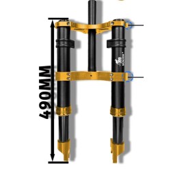 Monorim MD0 Air Hydraulic voorvorkvering 490mm x 165mm  - 6 
Compatibiliteit: voor compatibele Monorim MD0 voorvork-montage; con