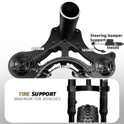 Suspensión delantera Monorim MD0 Coil Spring 490mm x 165mm  - 14 
Compatibilidad: suspensión delantera Monorim MD0 Coil Spring 4