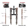 Monorim MD0-V1 Vorderfederung fuer Xiaomi M365/Pro  - 12 
Kompatibilitaet: Monorim MD0-V1 Set fuer Xiaomi M365/Pro und kompatibl