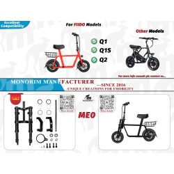 Suspensión delantera Monorim MD0-Super73Z para eBike Super73 Z  - 1 
Compatibilidad: suspensión delantera Monorim MD0-Super73Z p