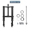 Suspensao dianteira Monorim MD206 Dual Air version 490mm x 206mm  - 1 
Compatibilidade: MD206 Dual Air 490mm x 206mm para fixaco