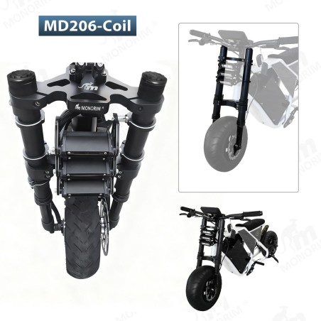 Suspension avant Monorim MD206 Coil Spring version 490mm x 206mm  - 8 
Compatibilite: suspension avant Monorim MD206 Coil Spring