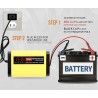 12V 2A polnilec za svinčeno-kislinske baterije 7Ah 12Ah 14Ah 20Ah  - 3 Glavne lastnosti

Digitalni LCD-zaslon za prikaz napetost
