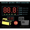 Chargeur de batterie 12V 2A pour batteries plomb-acide 7Ah 12Ah 14Ah 20Ah  - 4 Caractéristiques principales

Écran LCD numérique