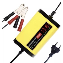 12V 2A nabíjačka pre olovené akumulátory 7Ah 12Ah 14Ah 20Ah  - 2 Hlavné vlastnosti

Digitálny LCD displej zobrazujúci napätie (V