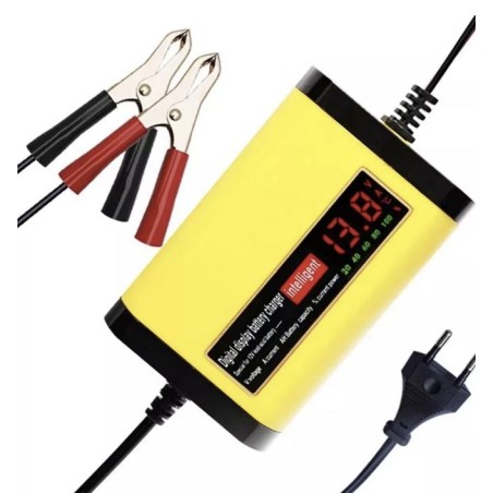 12V 2A ikroviklis švino rūgšties akumuliatoriams 7Ah 12Ah 14Ah 20Ah  - 2 Pagrindines savybes

Skaitmeninis LCD ekranas realiuoju