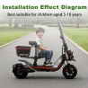 Sedalka Monorim SCMax-ZT3 za trotinetka Segway ZT3 series  - 2  