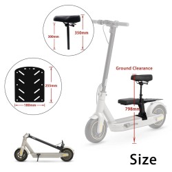 Monorim SCMAX-G30 sæde til Segway Ninebot G30 LP D P E  - 4  