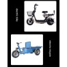 Controleur de vehicule electrique a onde sinusoidale 60V-72V 3000W 80A Monorim MC80A  - 14 Contrôleur de véhicule électrique à o