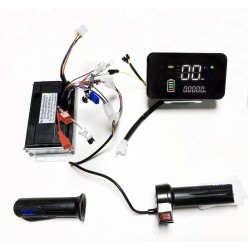 Sinusovy regulator bezkartacoveho motoru sada 48V 84V 50A 3000W s plynem a displejem  - 4 Seznam produktů

Řadič 50A + 1 plynová