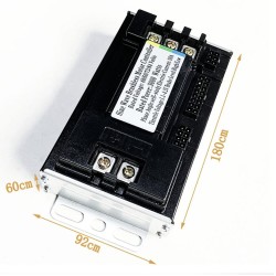 Sinusovy bezkefovy regulator motora set 48V 84V 50A 3000W s plynom a displejom  - 5 Zoznam produktov

50A regulátor + 1 plynová 