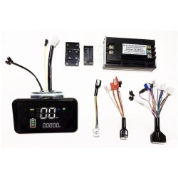 Sinusovy regulator bezkartacoveho motoru sada 48V 84V 50A 3000W s plynem a displejem  - 6 Seznam produktů

Řadič 50A + 1 plynová