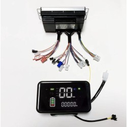 Sinusovy regulator bezkartacoveho motoru sada 48V 84V 50A 3000W s plynem a displejem  - 8 Seznam produktů

Řadič 50A + 1 plynová