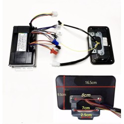 Sinusovy regulator bezkartacoveho motoru sada 48V 84V 50A 3000W s plynem a displejem  - 11 Seznam produktů

Řadič 50A + 1 plynov
