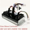 Sinusgolf brushless motor controller kit 48V 84V 50A 3000W met gashendel en display  - 19 Productlijst

50A controller + 1 gashe