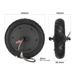 Xiaomi 5 roller motor kompatibilis, nagy nyomatékkal, cserealkatrész  - 1 Egyszerű kompatibilitás: Xiaomi 5 rollerhez és hasonló