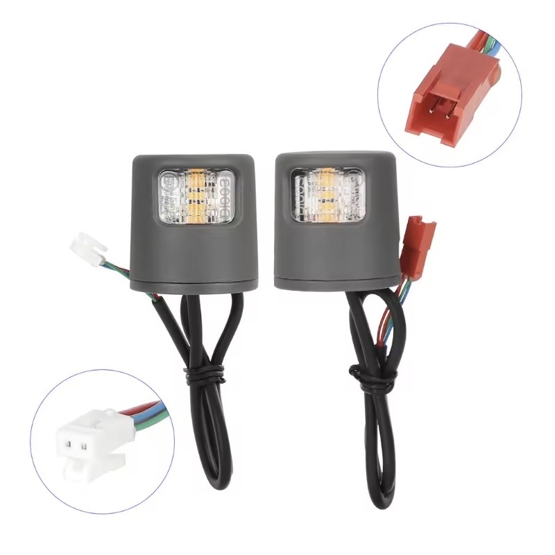 Piscas LED para trotinete Xiaomi 5/5 Pro/5 Plus/5 Max ou similar - kit de sinalizacao e seguranca  - 1 
Compatibilidade clara: i