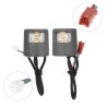 LED posukiai Xiaomi 5/5 Pro/5 Plus/5 Max paspirtukui ar panasiam - krypties rodikliu saugos rinkinys  - 1 
Aiskus suderinamumas: