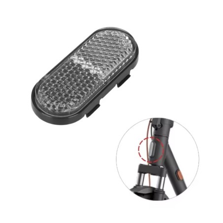 Refletor dianteiro para trotinete Xiaomi Electric Scooter Elite  - 1 Compatibilidade exata com Xiaomi Electric Scooter Elite par