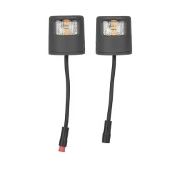 Feux clignotants ou indicateurs de direction pour trottinette Xiaomi Electric Scooter Elite - kit LED  - 1 
Compatible avec Xiao