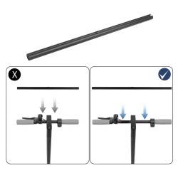 Manubrio esteso 52cm per Xiaomi M365 Pro Essential 1S  - 9 
Compatibilita: manubrio esteso 52cm per Xiaomi M365, Pro, Essential,