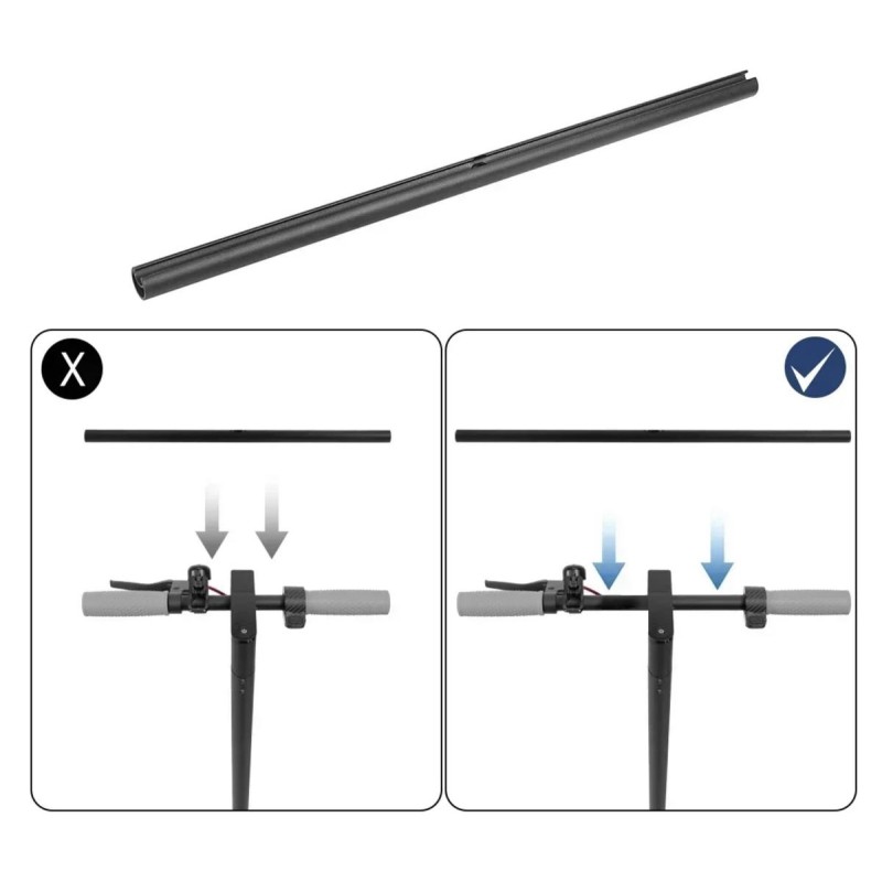Rasshirennyy rul 52sm dlya Xiaomi M365 Pro Essential 1S  - 9 
Sovmestimost: rul 52sm dlya Xiaomi M365, Pro, Essential, 1S ili po