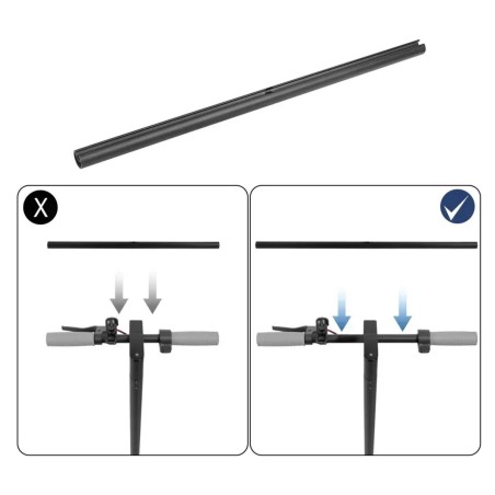 Guiador extendido 52cm para Xiaomi M365 Pro Essential 1S  - 9 
Compatibilidade: guiador extendido 52cm para Xiaomi M365, Pro, Es