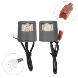 LED blinkers för Xiaomi 4 Lite 2nd elsparkcykel eller liknande, signal- och säkerhetskit  - 1 Passar Xiaomi 4 Lite 2nd och likna