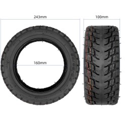 Pneu 85/65-6,5 todo-o-terreno para trotinete elétrico Navee N65, Kugoo G-Booster / G2 Pro ou similar  - 6 
Medida 85/65-6,5 comp