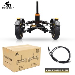 Monorim X3 Max Air podwojne zawieszenie przodu do Ninebot Max G2: czesc zamienna i amortyzator Monorim - 4 Kompatybilne z Ninebo