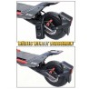 Amortecedor a ar Monorim MZR3 Pro para patinete eletrico Segway ZT3 145mm e 165mm  - 6  