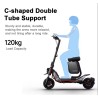 Zitje met 10L opbergkoffer voor Segway E3, E3 Pro, F3, ZT3 Pro en soortgelijk  - 2 
Compatibiliteit: zitje met 10L opbergkoffer 